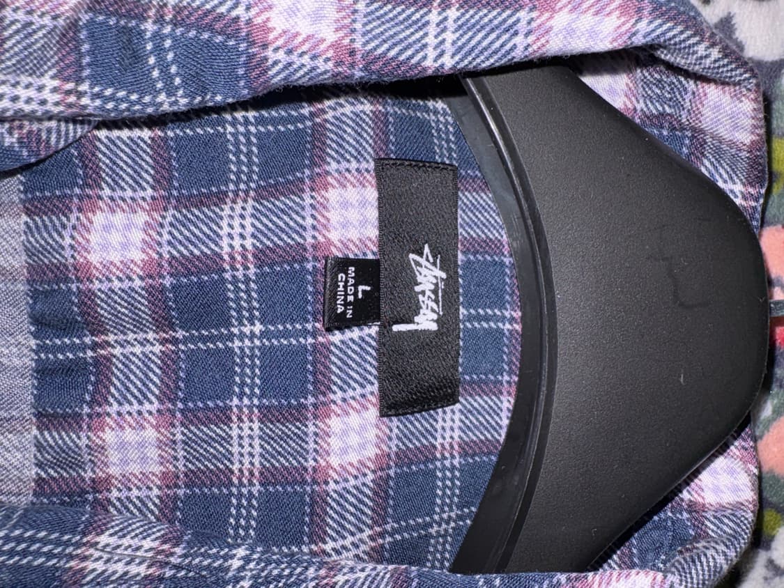 스투시 플란넬 셔츠 상품이미지2