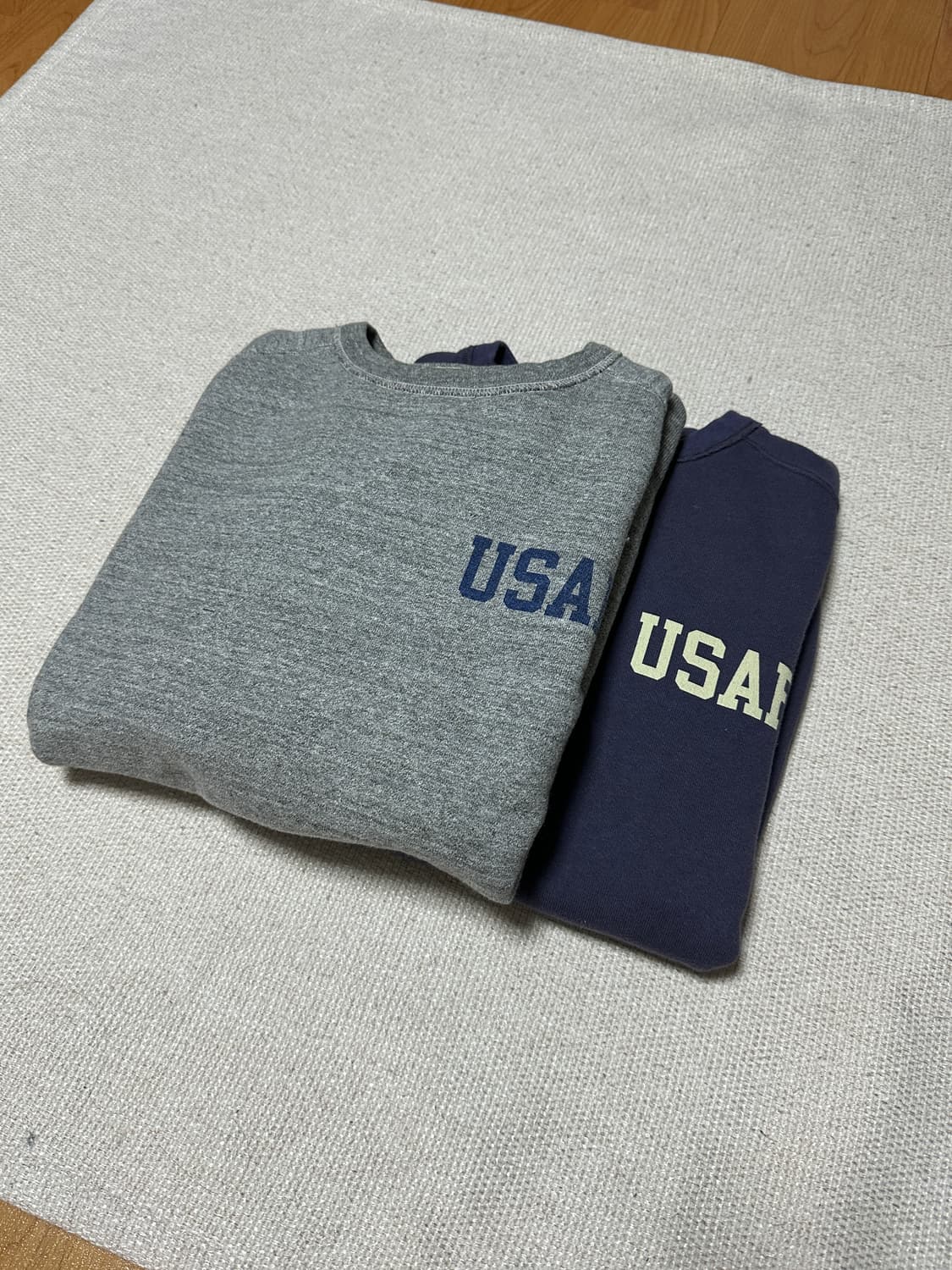 (100)버즈릭슨 USAF 루프휠 스웻 네이비 L 상품이미지6