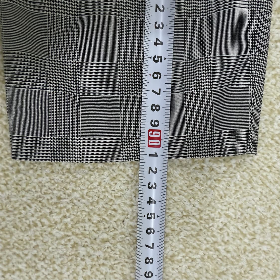 [L] 새상품 유니클로 체크 앵클팬츠 0106T1 상품이미지7