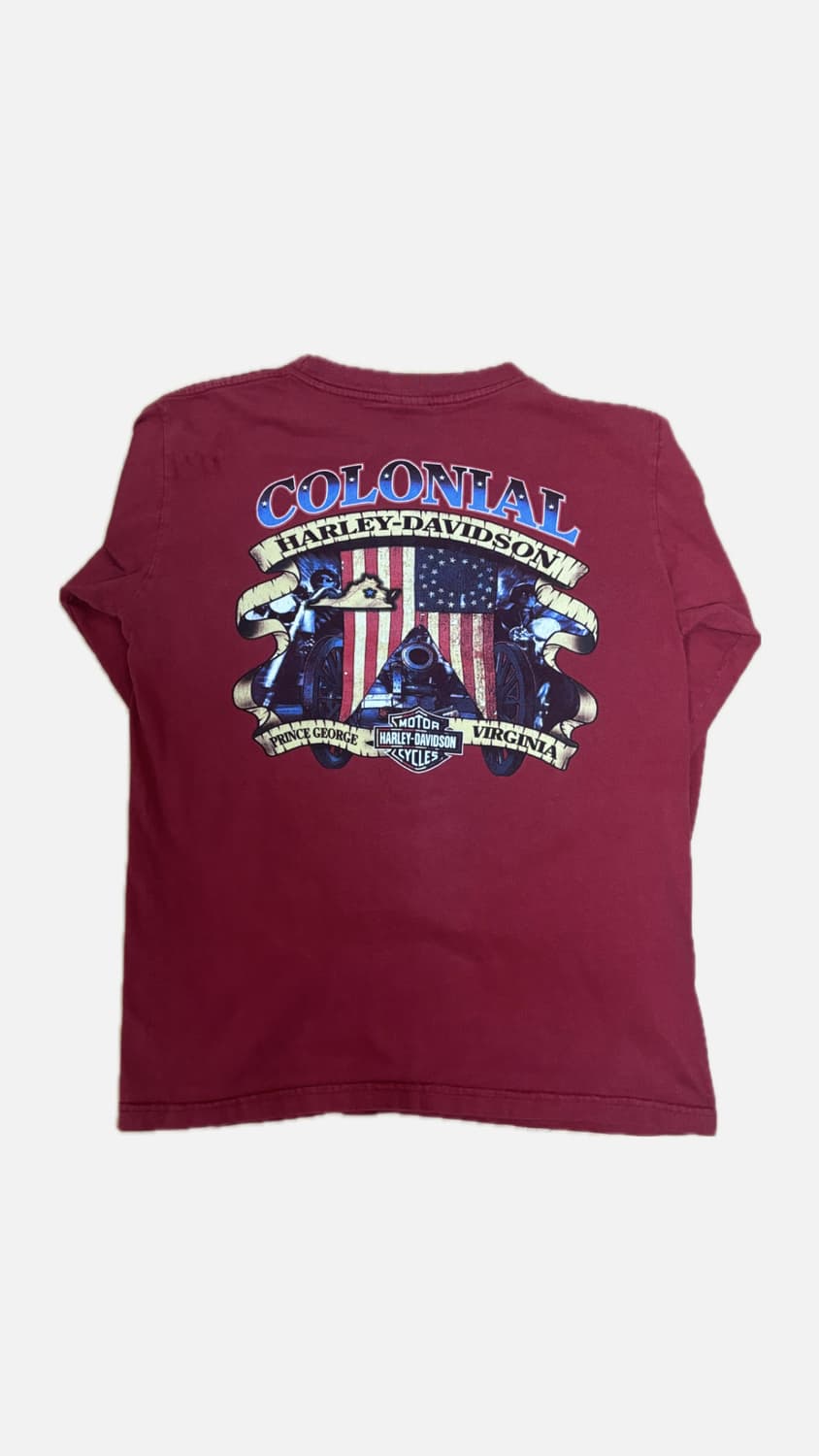 2005 할리데이비슨 포켓 롱슬리브 상품이미지2