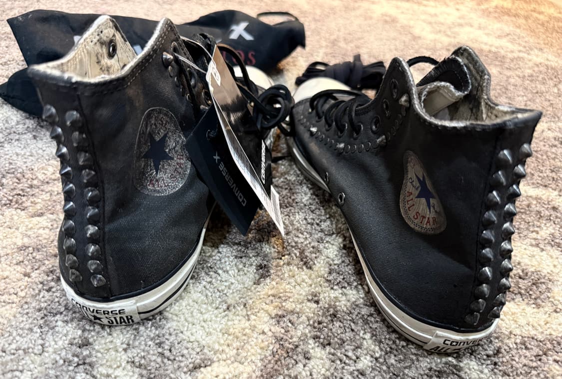 John Varvatos xConverse존바바토스 스터드하이탑 리미티드 상품이미지8