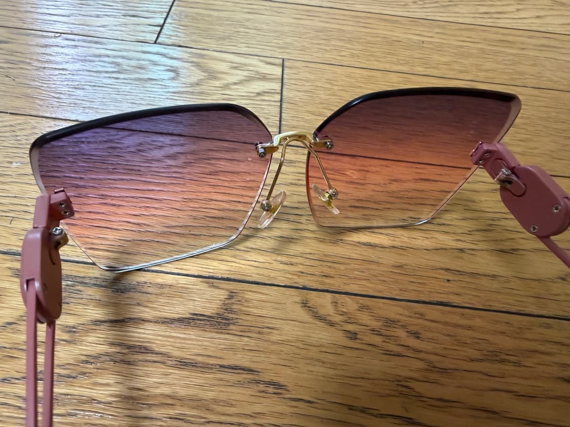 Dior 디올 핑크-퍼플 그라데이션 선글라스 (거의 새상품) 상품이미지4