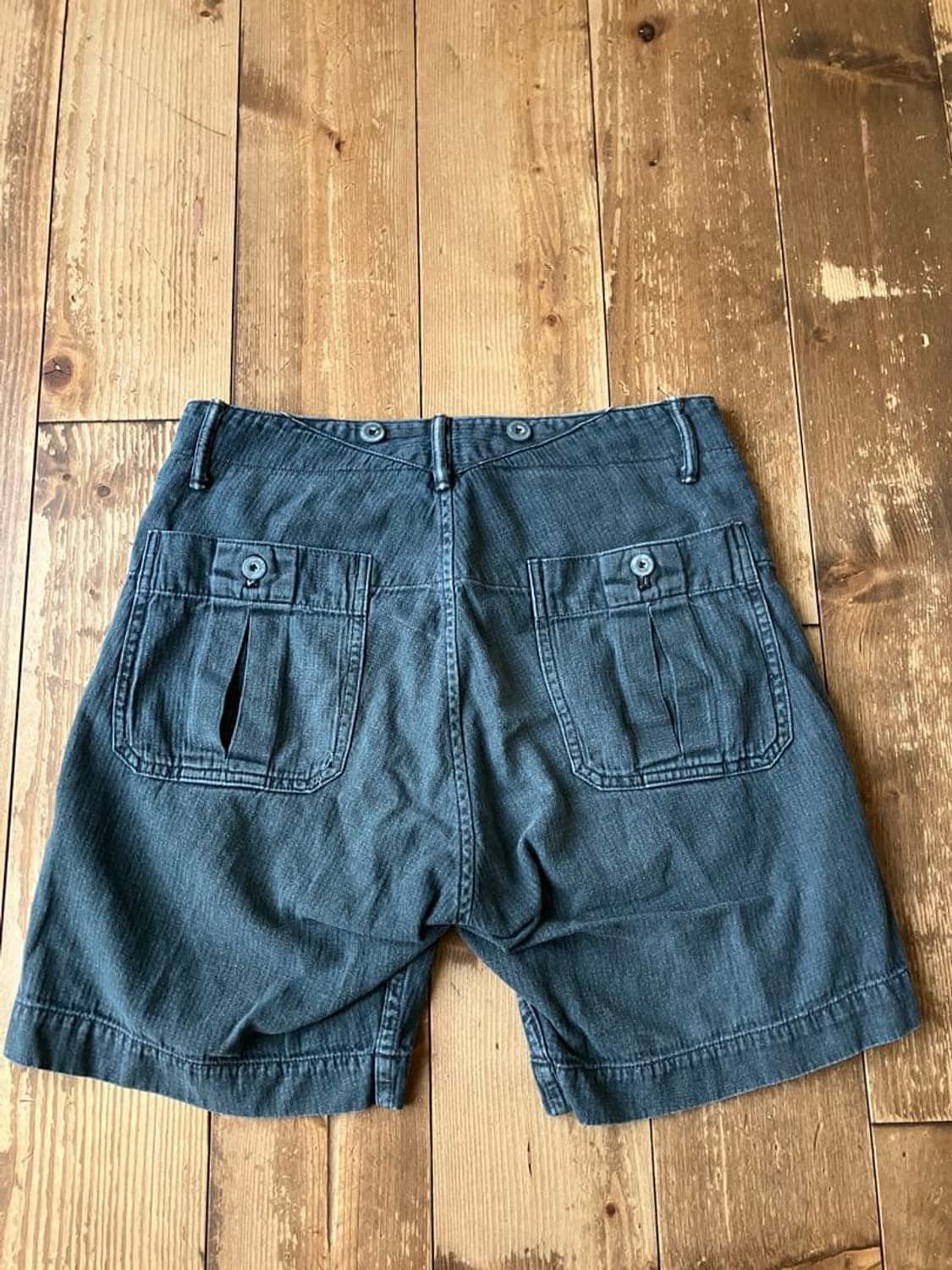 RRL 더블알엘 US 밀리터리 헤린본 트윌 베이커 쇼츠 상품이미지2