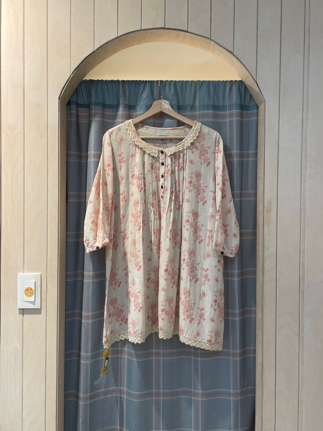 일본 모리걸 패턴레이스 원피스 상품이미지1