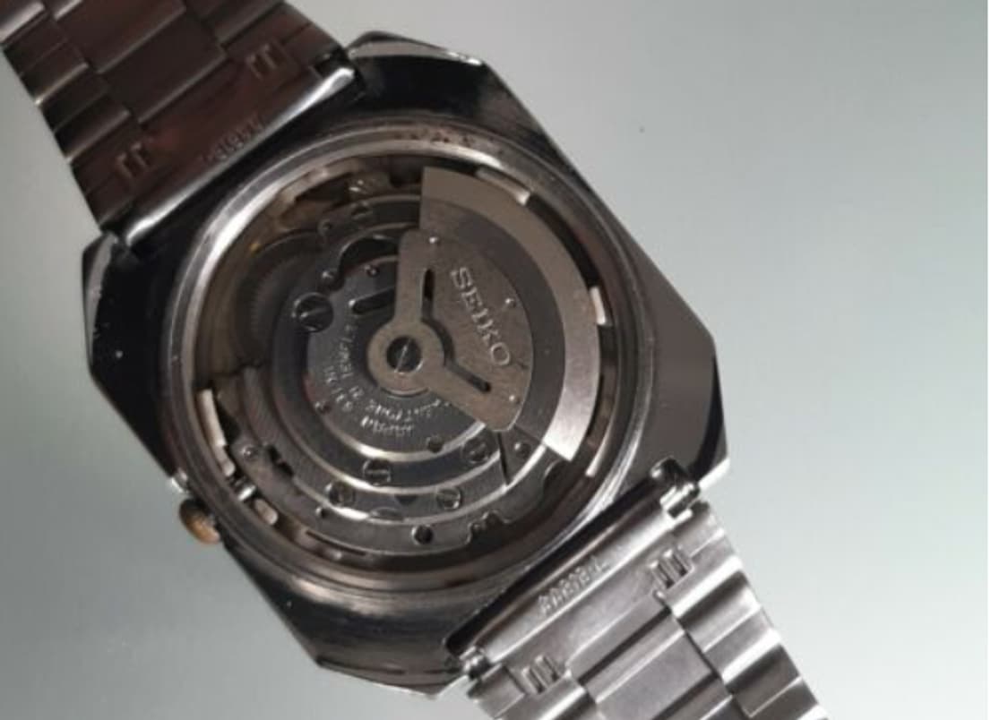 [정품,히든피스] 세이코 실버 테레비 엑츄러스 오토매틱 레트로 워치
 상품이미지2