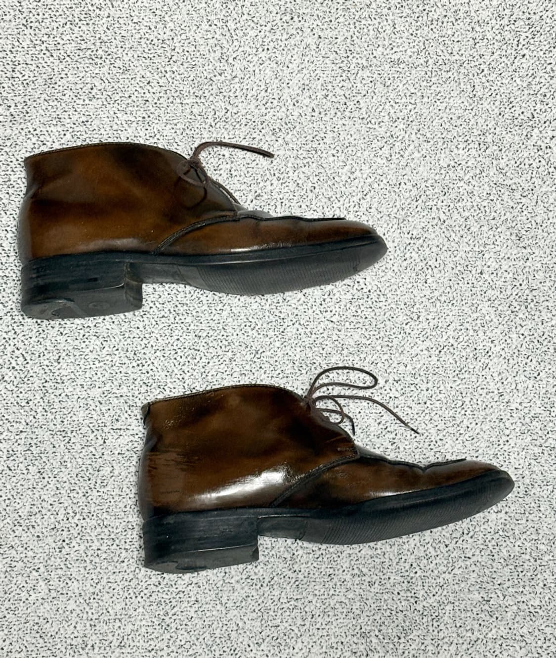 프라다 빈티지 레더 처카부츠 상품이미지5