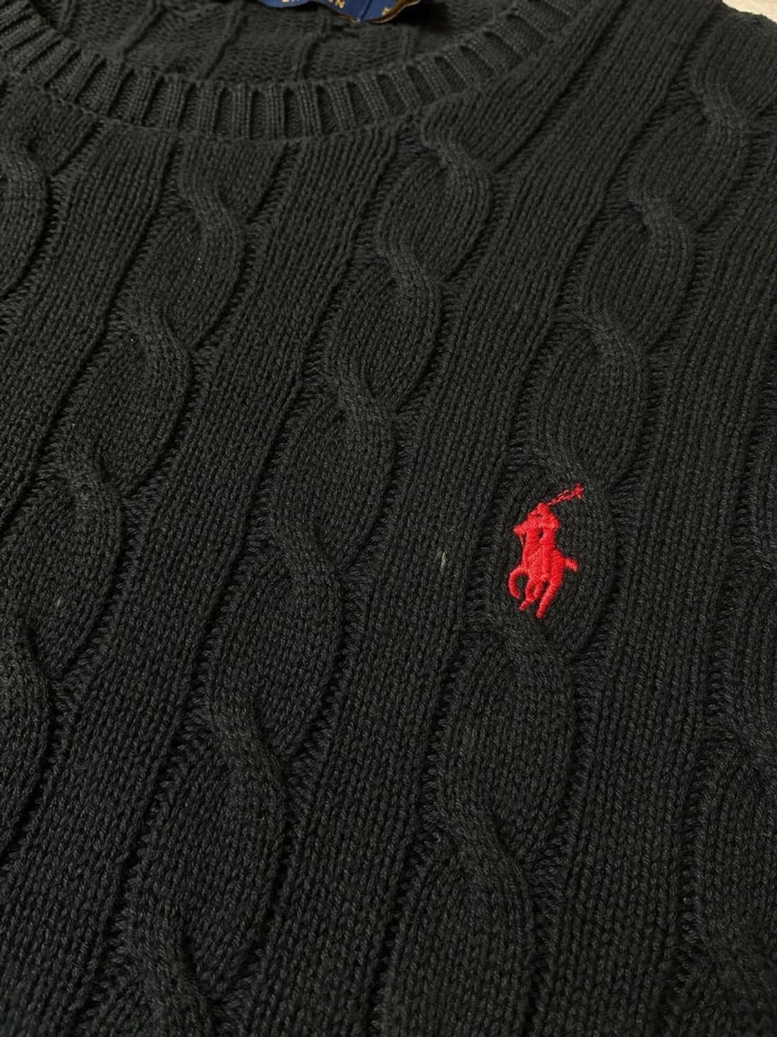폴로 랄프로렌 10's 코튼 꽈배기 니트 PN7226 상품이미지3
