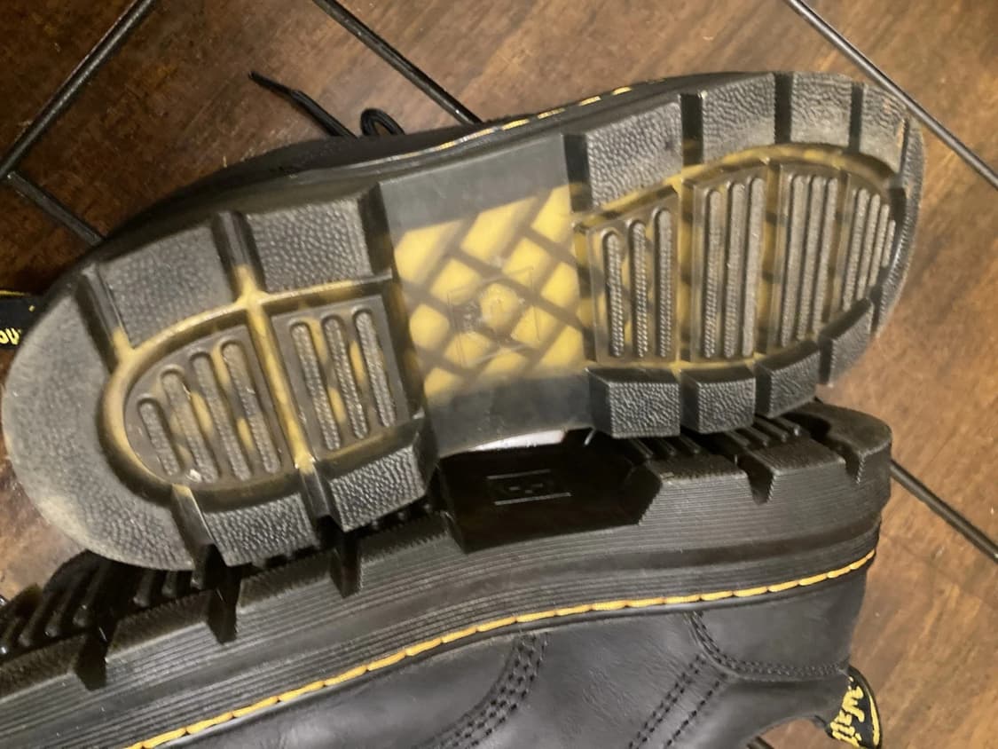 닥터마틴 리더 와이오밍 레더 유틸리티 슈즈 블랙 290 상품이미지7