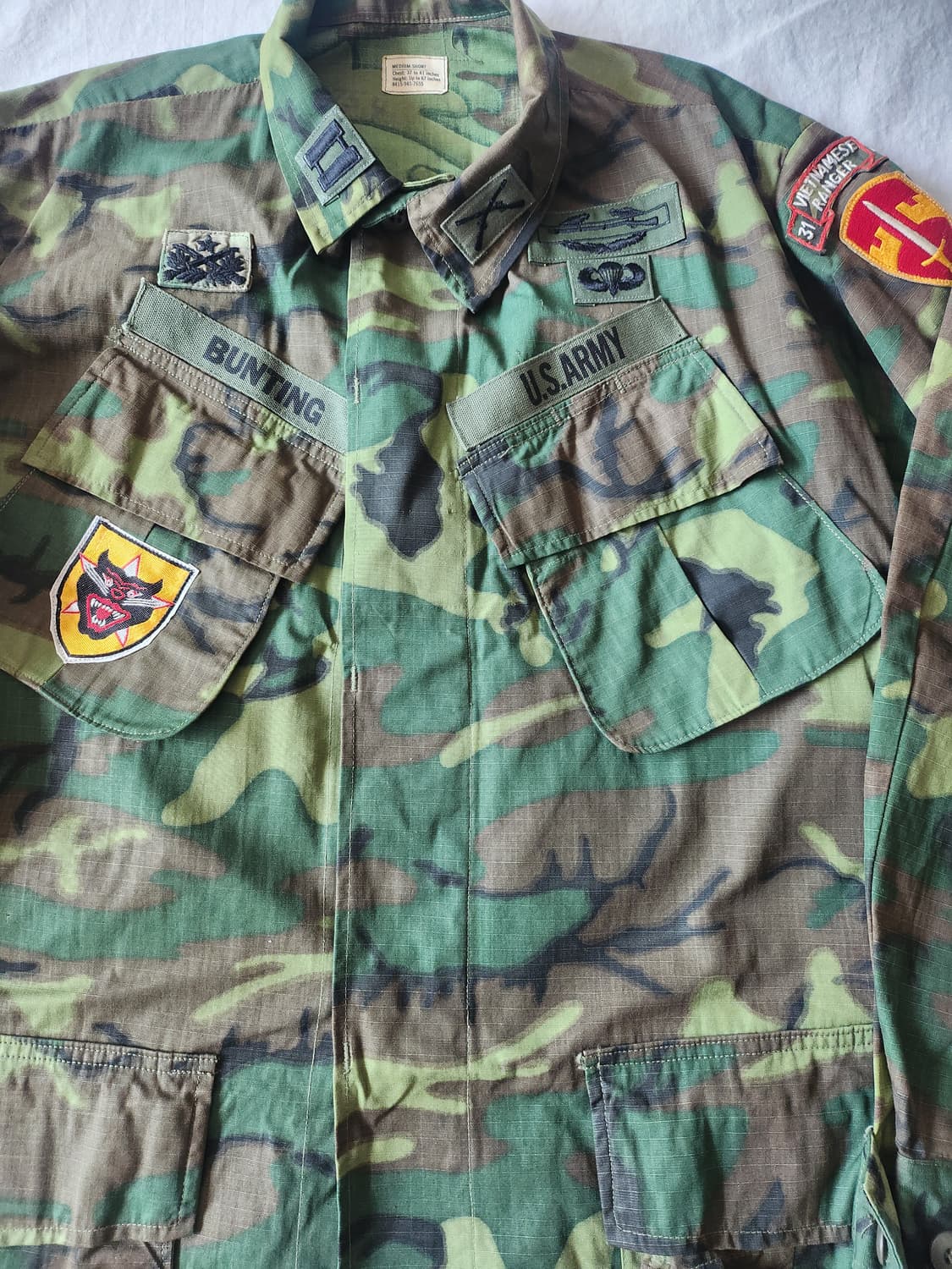 60s ERDL fatigue jacket 상품이미지2