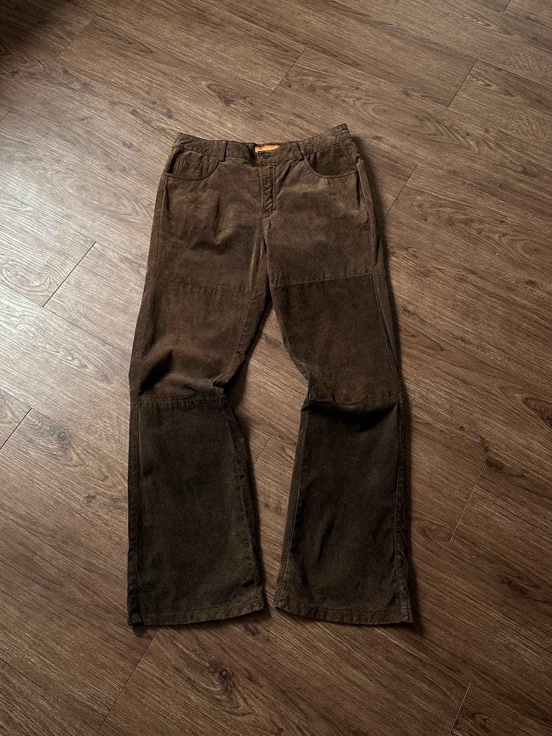 Lee Jeans 레더 플레어 팬츠 상품이미지8