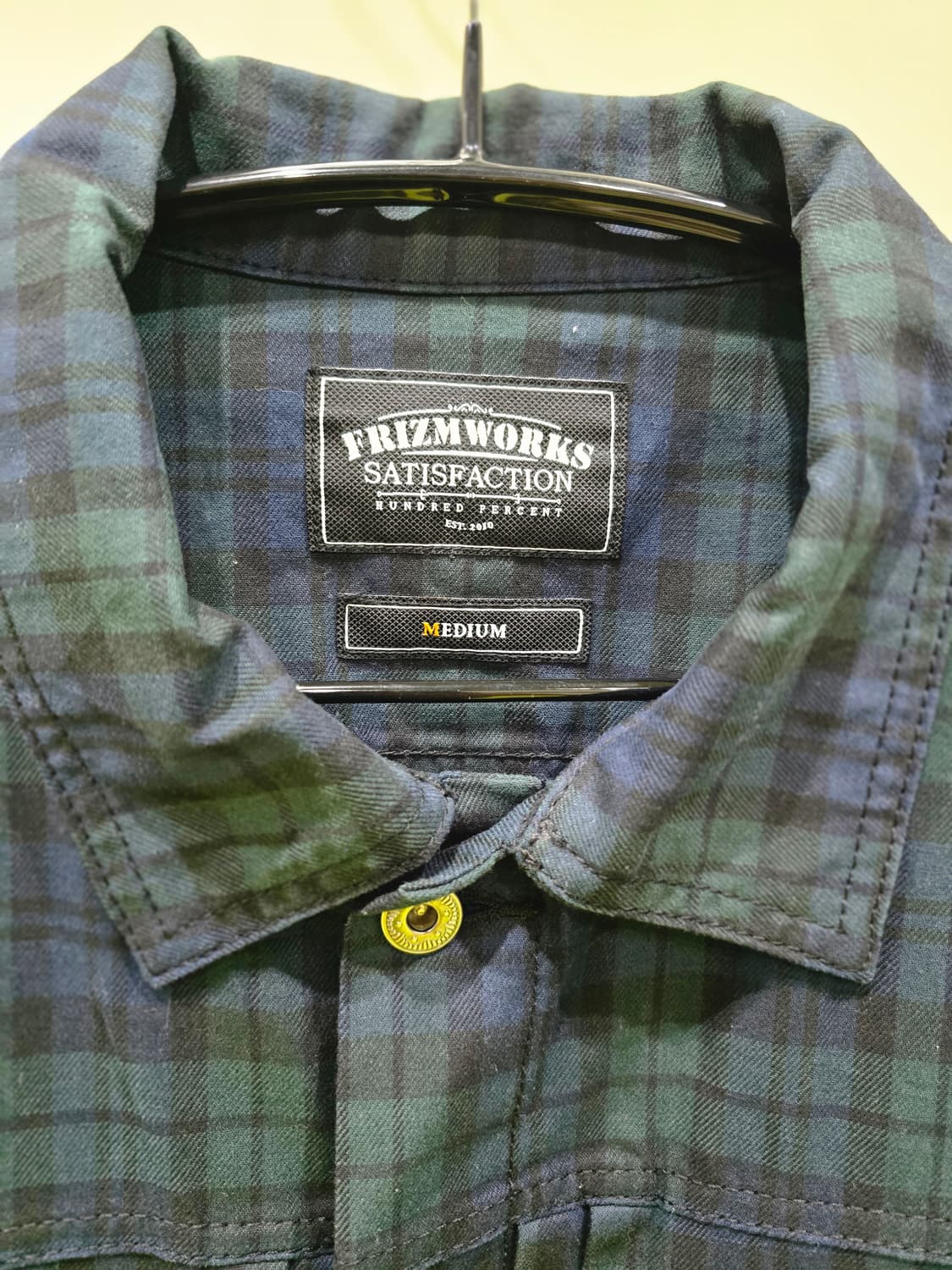 FRIZMWORKS 체크 셔츠 자켓 M 상품이미지2