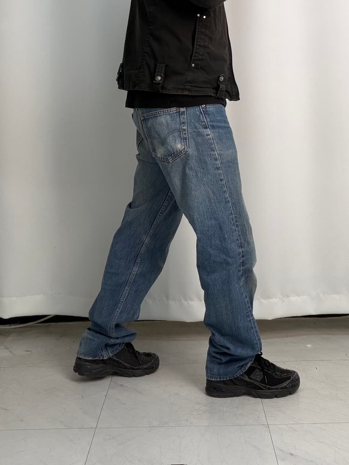 a285) 34 리바이스 90's USA 501 스트레이트 상품이미지2