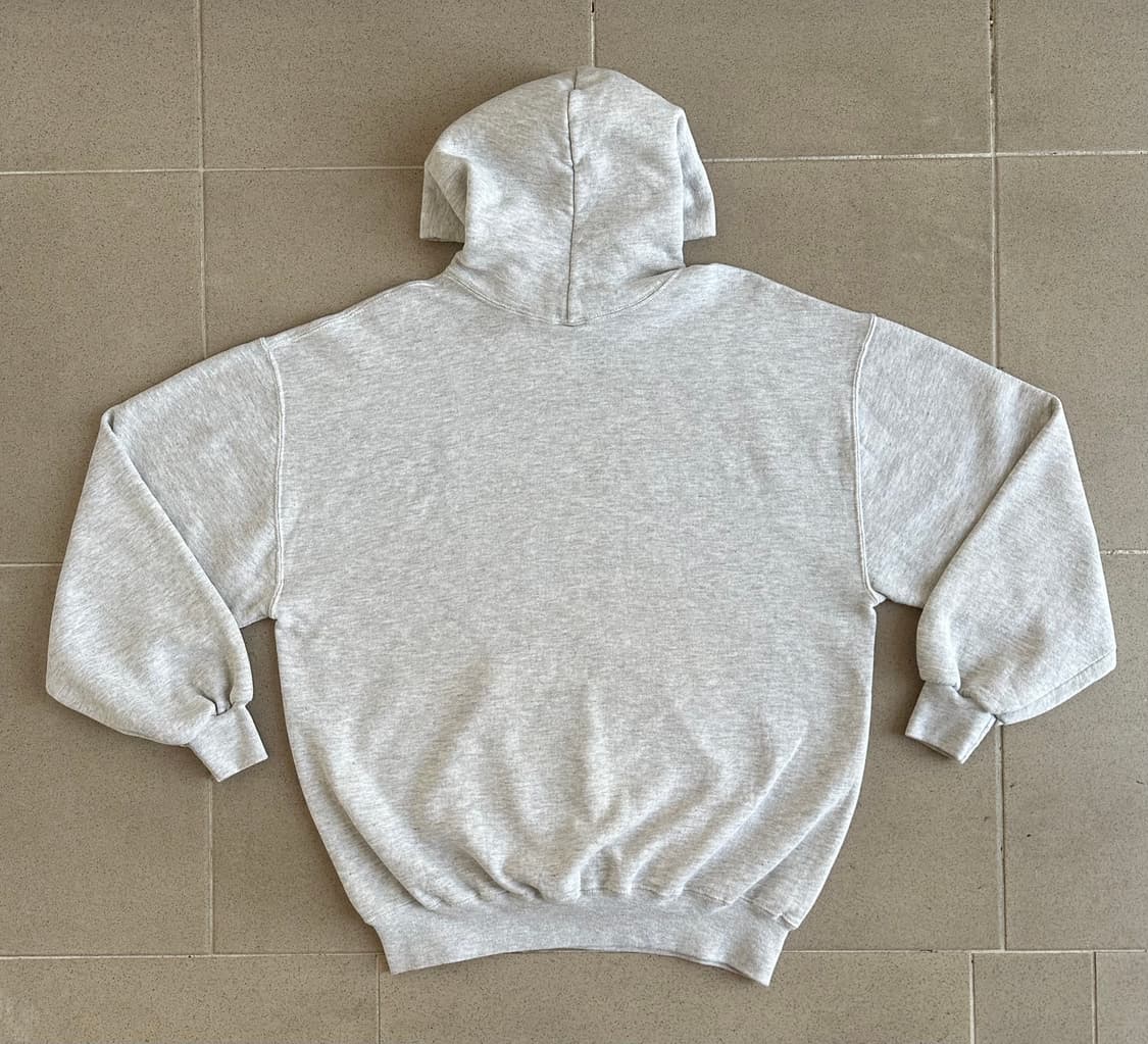 90s 빈티지 러셀 후드 밝은그레이 XL USA 상품이미지2