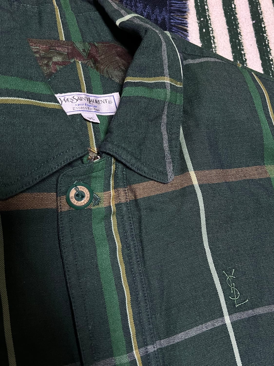 Yves Saint Laurent 90s vintage jacket 상품이미지3