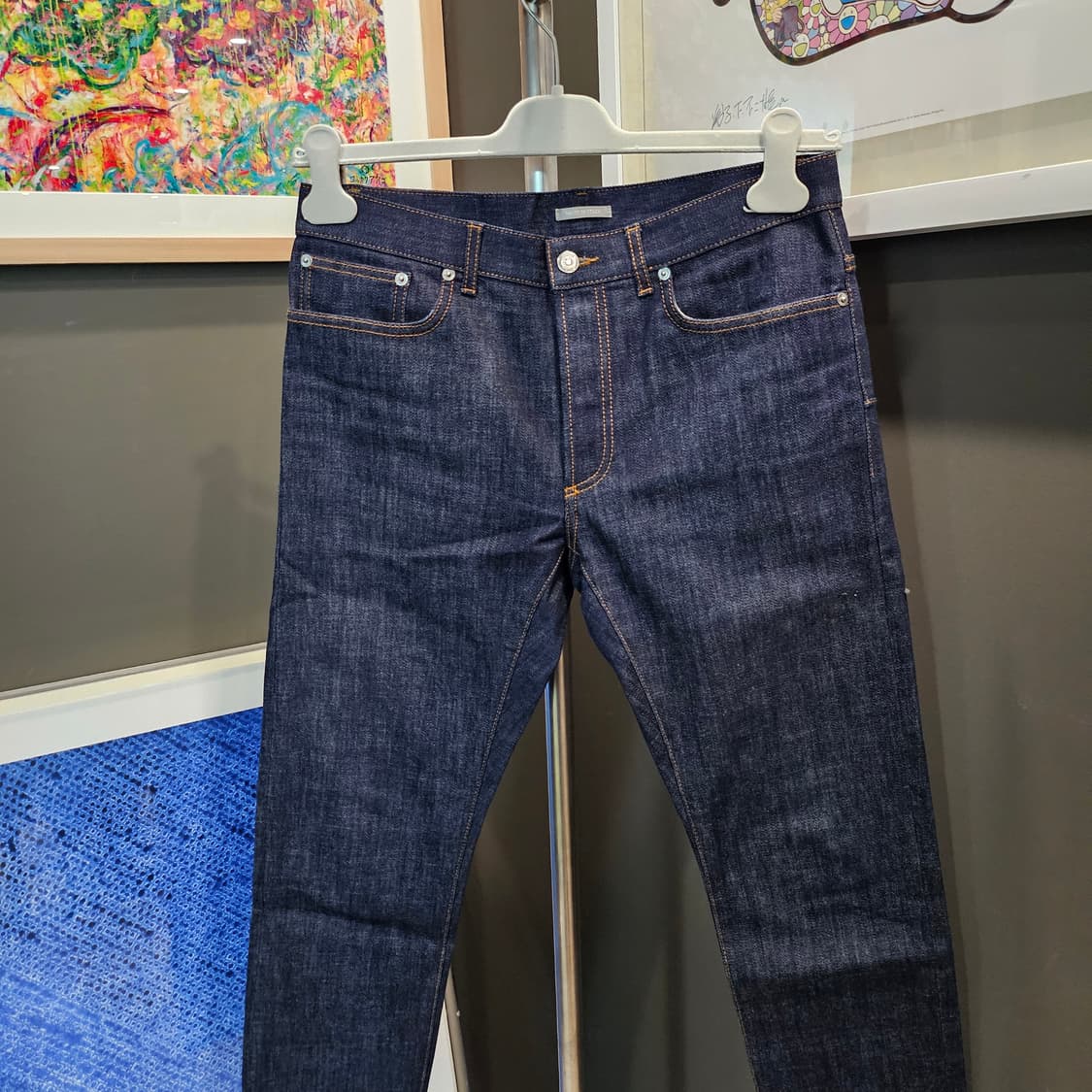 디올 오블리크 박재범 데님 팬츠 상품이미지2