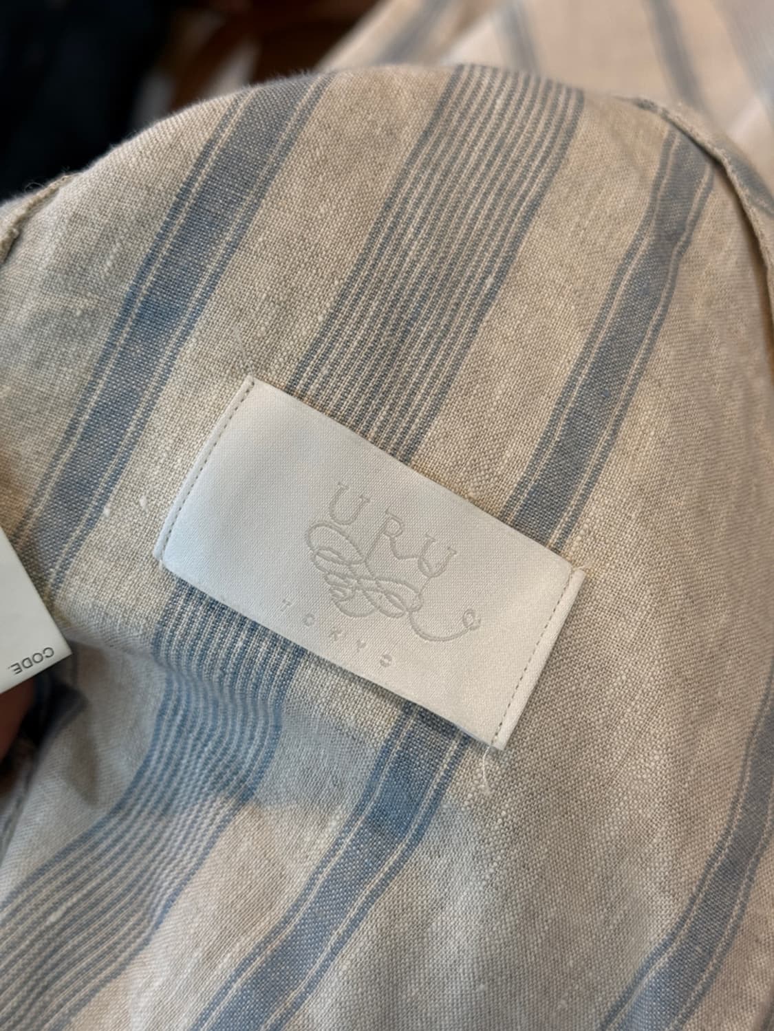 URU 도쿄 MADE IN JAPAN 린넨 셔츠 자켓 1 상품이미지7