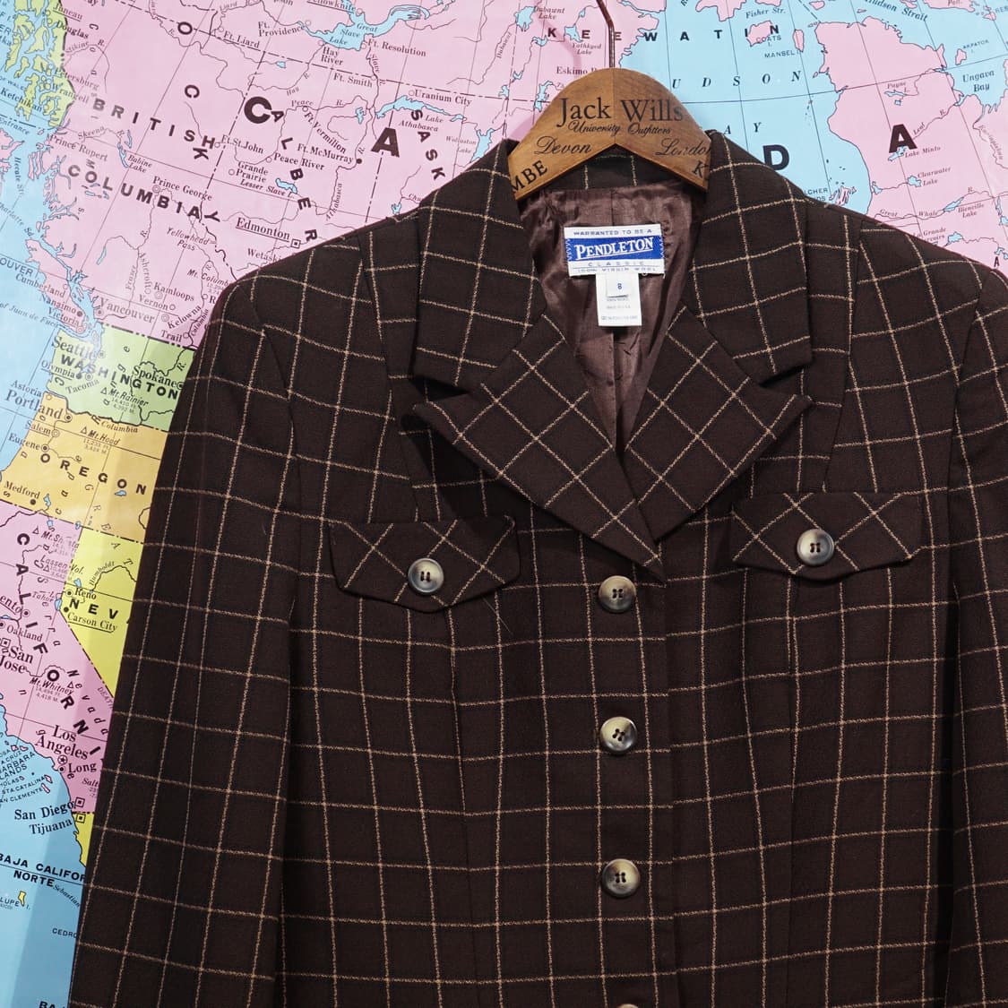펜들턴 USA 빈티지 우먼 자켓 상품이미지2