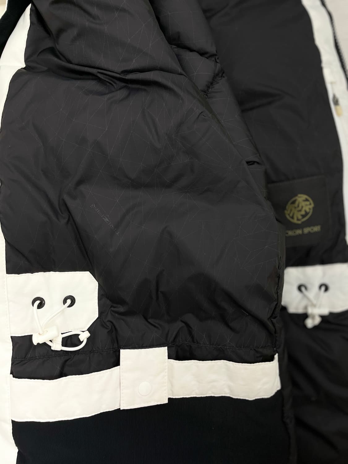 코오롱스포츠 라쿤퍼 거위털 다운 롱 패딩 파카 상품이미지5