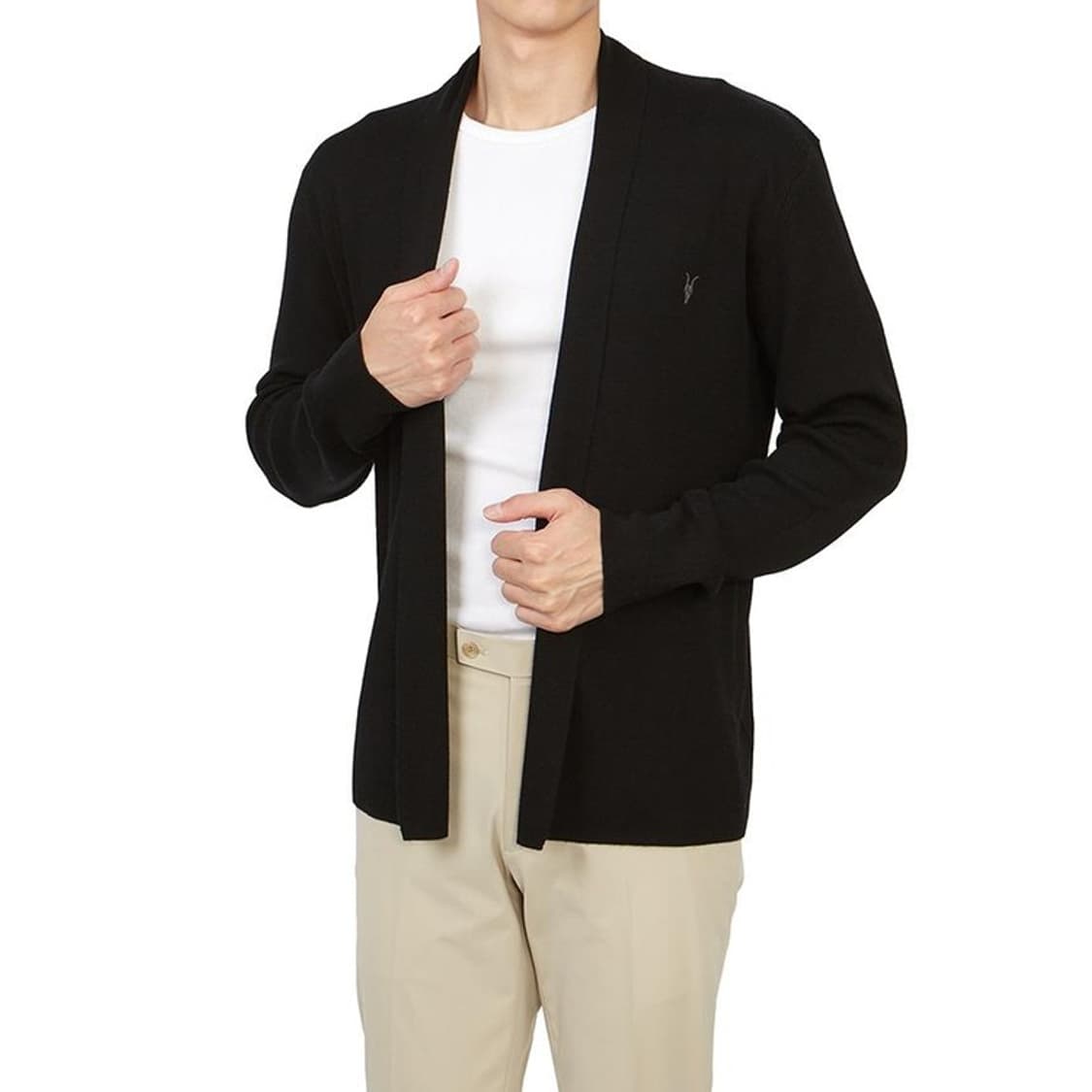 올세인츠 메리노울 오픈 가디건 100 상품이미지3