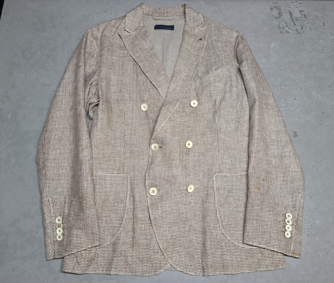 라르디니 더블 린넨 자켓 상품이미지1