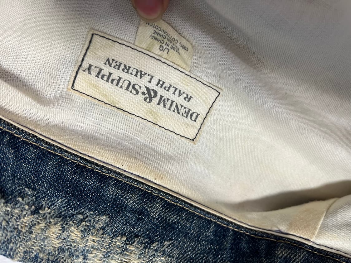 폴로 데님앤서플라이 청자켓 L 상품이미지6