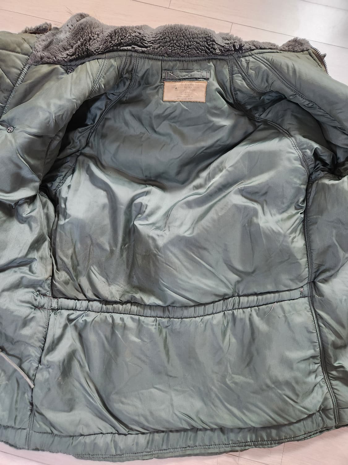 62's N3B 나일론 울파일 공군마크 Southern Athletic  상품이미지10