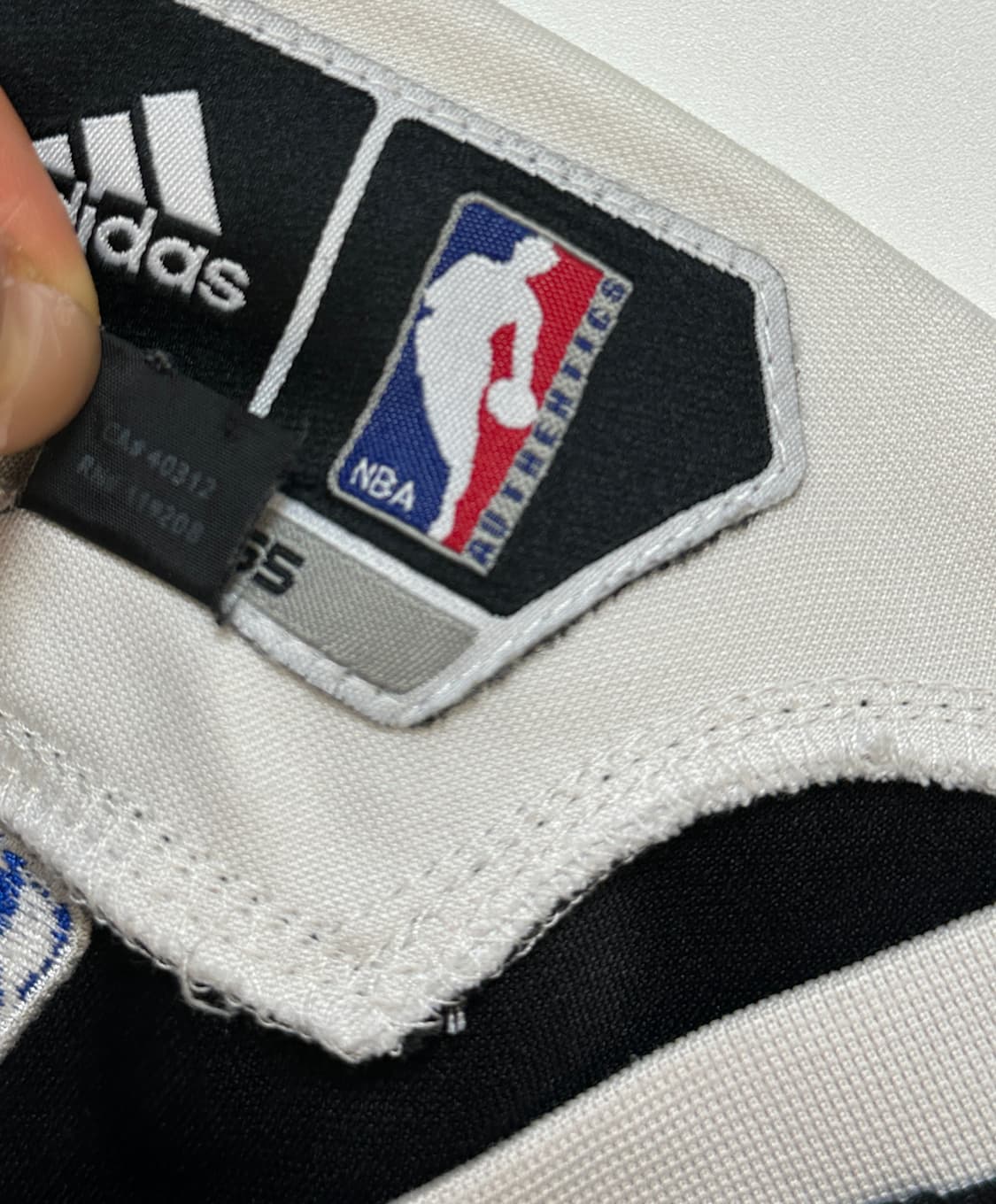 아디다스 NBA 시카고불스 트랙탑 웜업 져지 L 블랙 상품이미지5