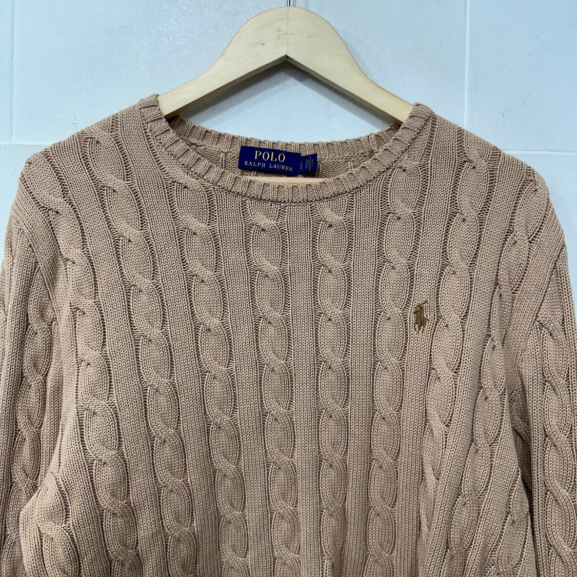 폴로꽈배기니트 상품이미지2