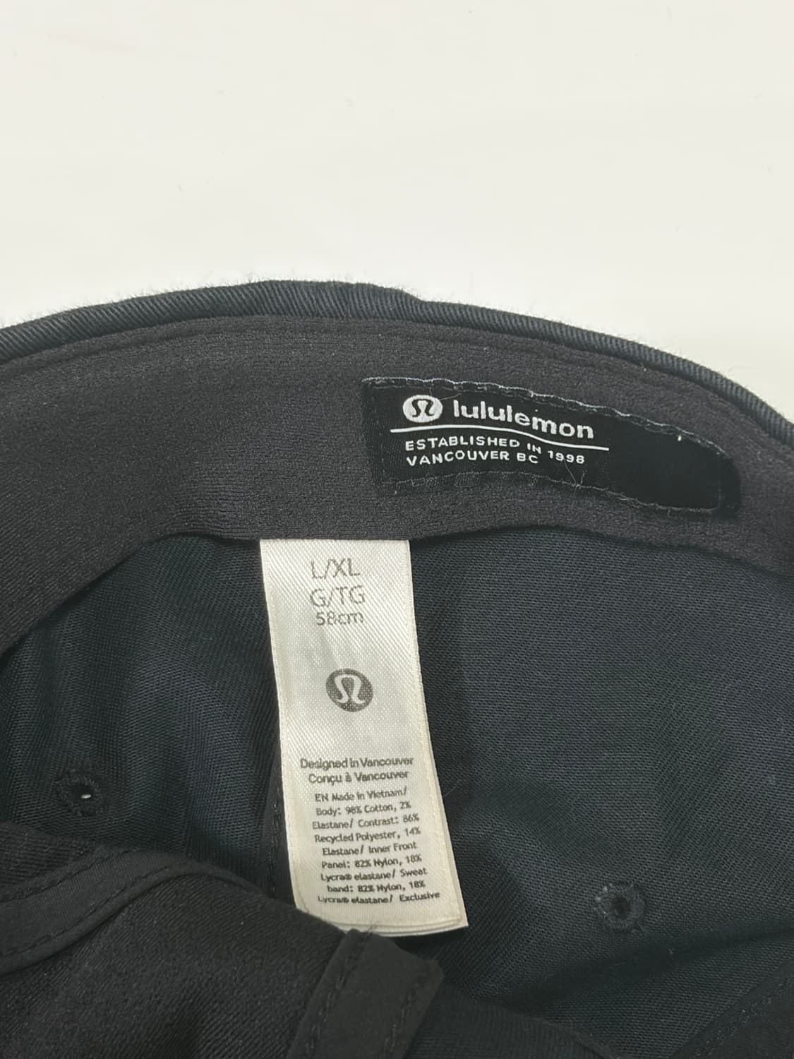 룰루레몬(Lululemon) 블랙 볼캡 상품이미지9