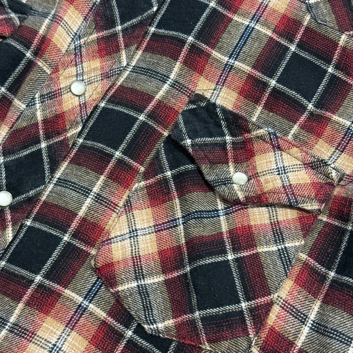 랭글러 플란넬 요크 웨스턴 셔츠 상품이미지5