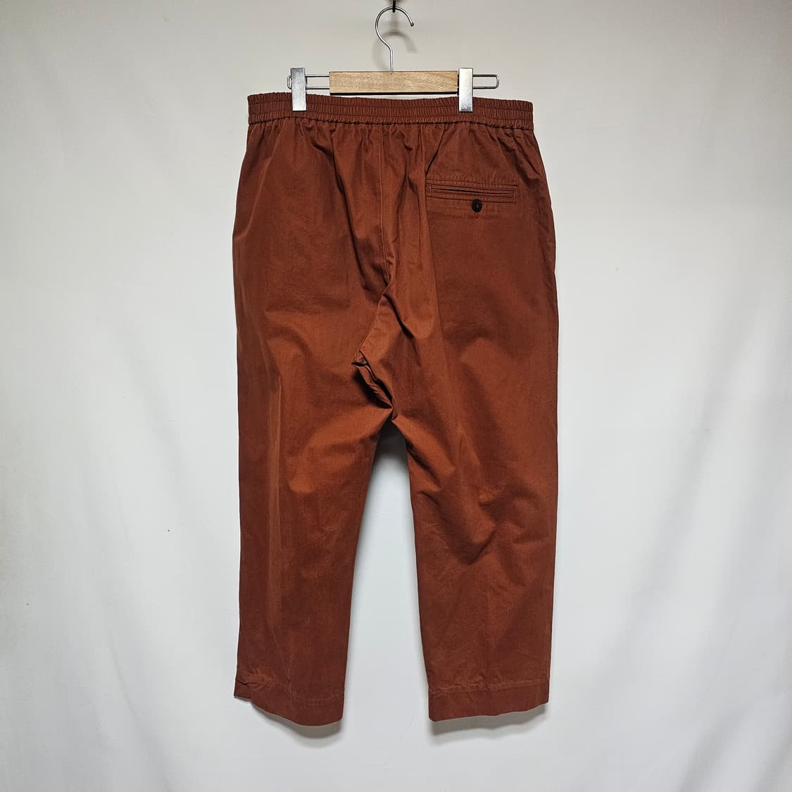 스튜디오 니콜슨 원턱 볼륨 밴딩 팬츠 L사이즈 상품이미지4