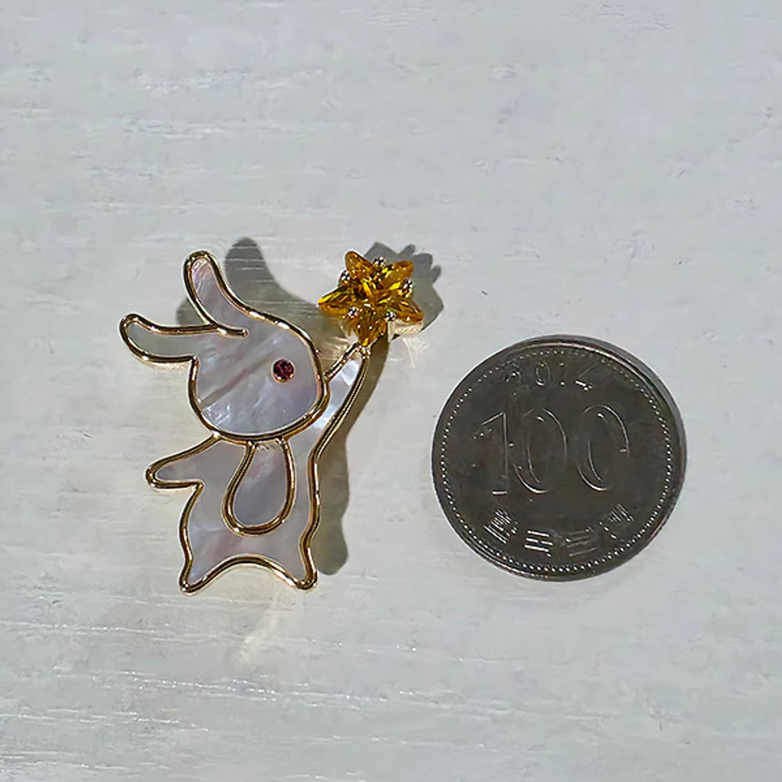 ꪔ̤̮ ✦ 자개 브로치 상품이미지4