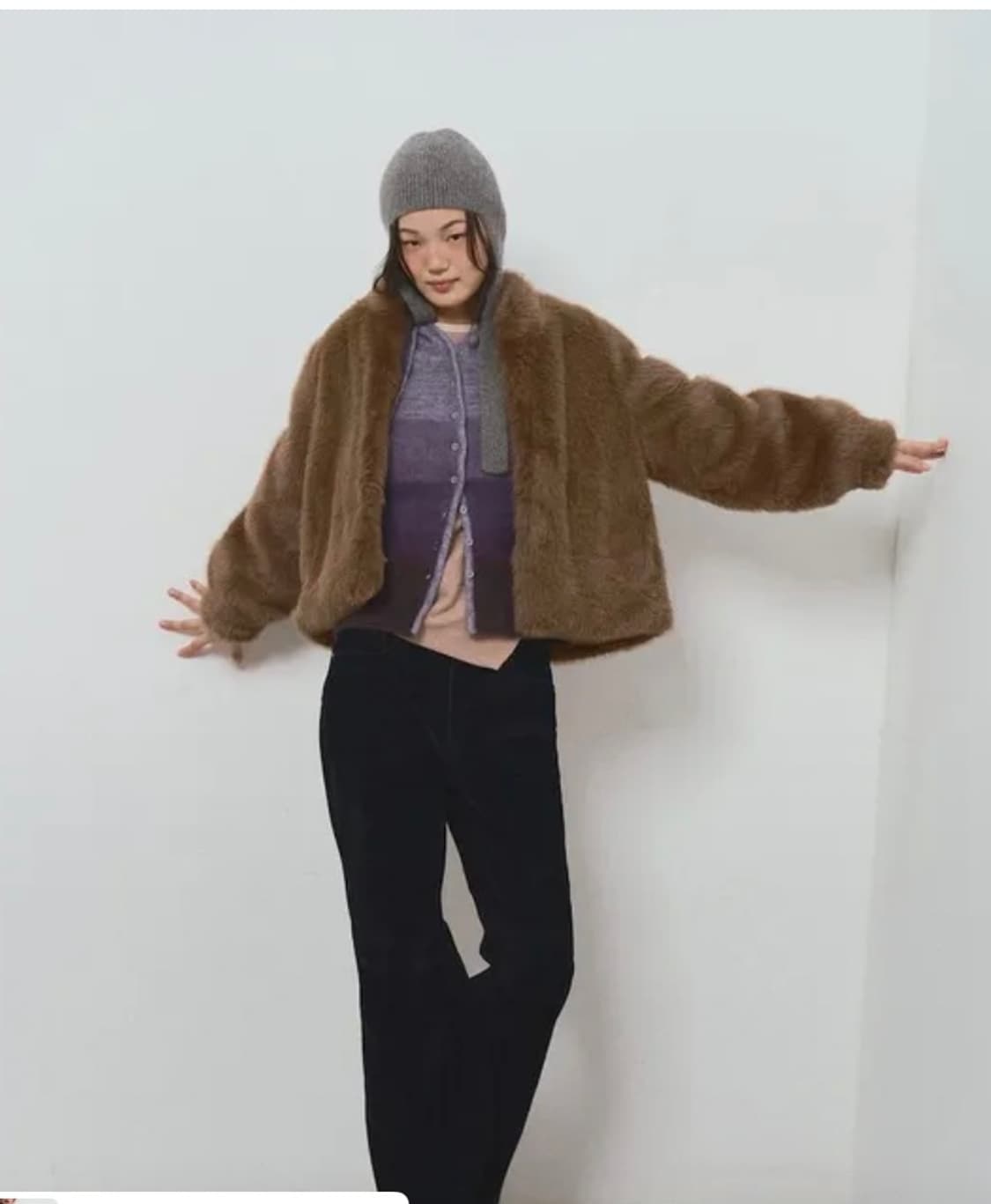 퍼 블루종 자켓 상품이미지1