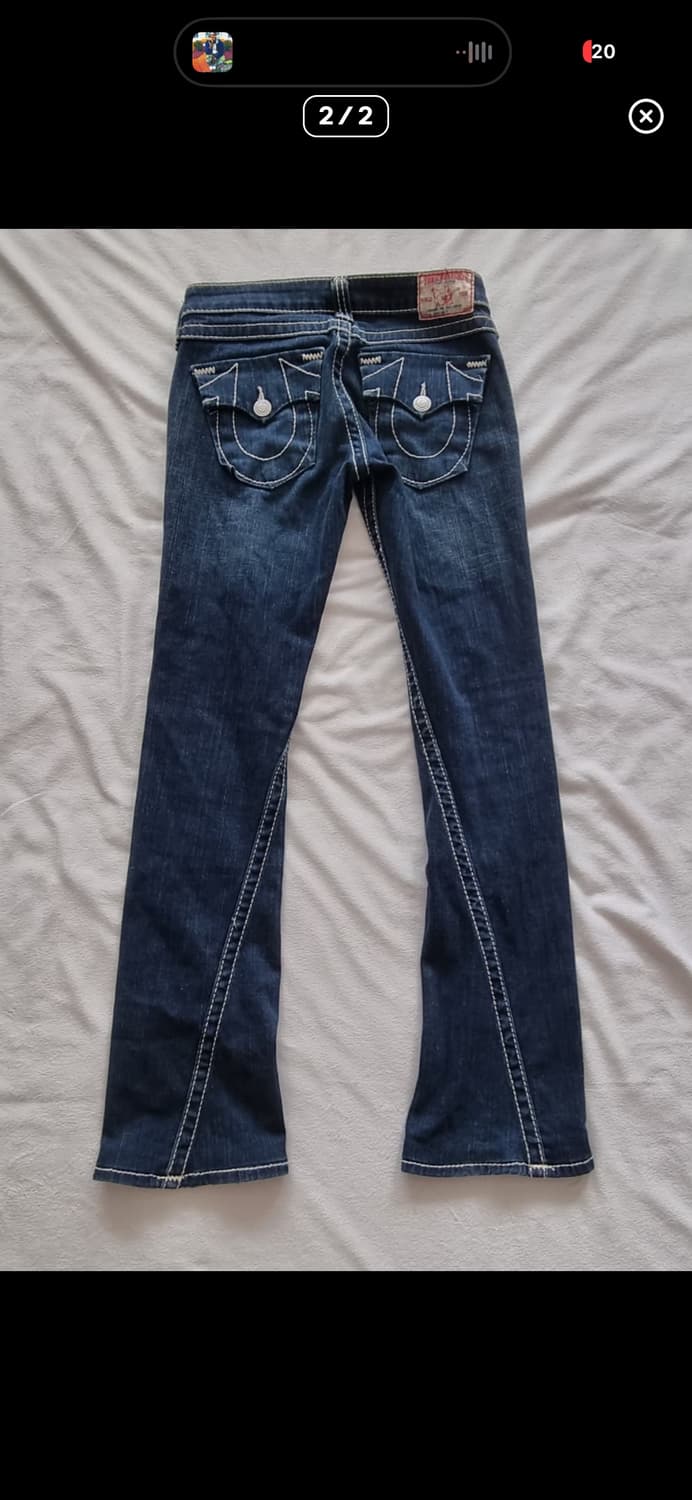 트루릴리전 부츠컷 팬츠 상품이미지2