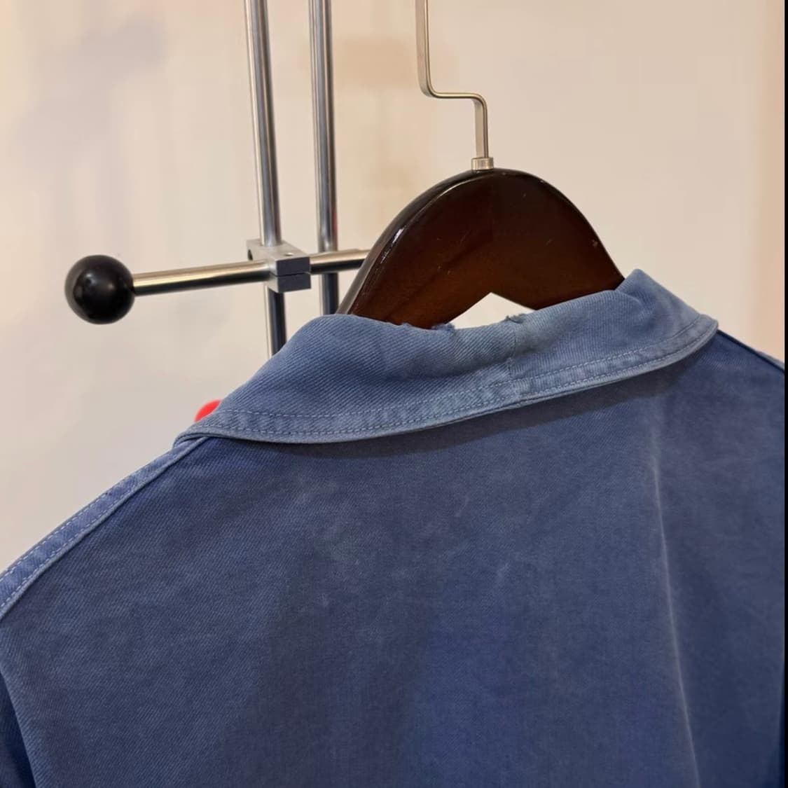 50-60s Vintage 오리지널 프렌치 코튼 트윌 워크 자켓 상품이미지5