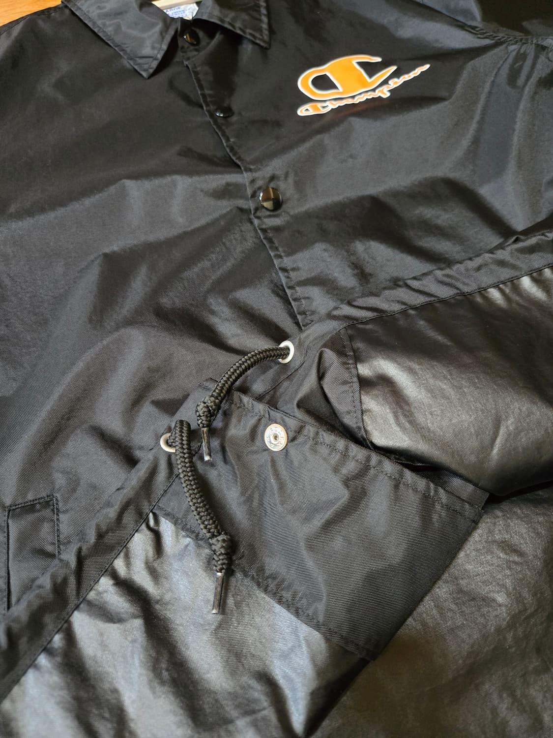 챔피온 정품 블랙 코치 자켓(XL사이즈) 상품이미지7