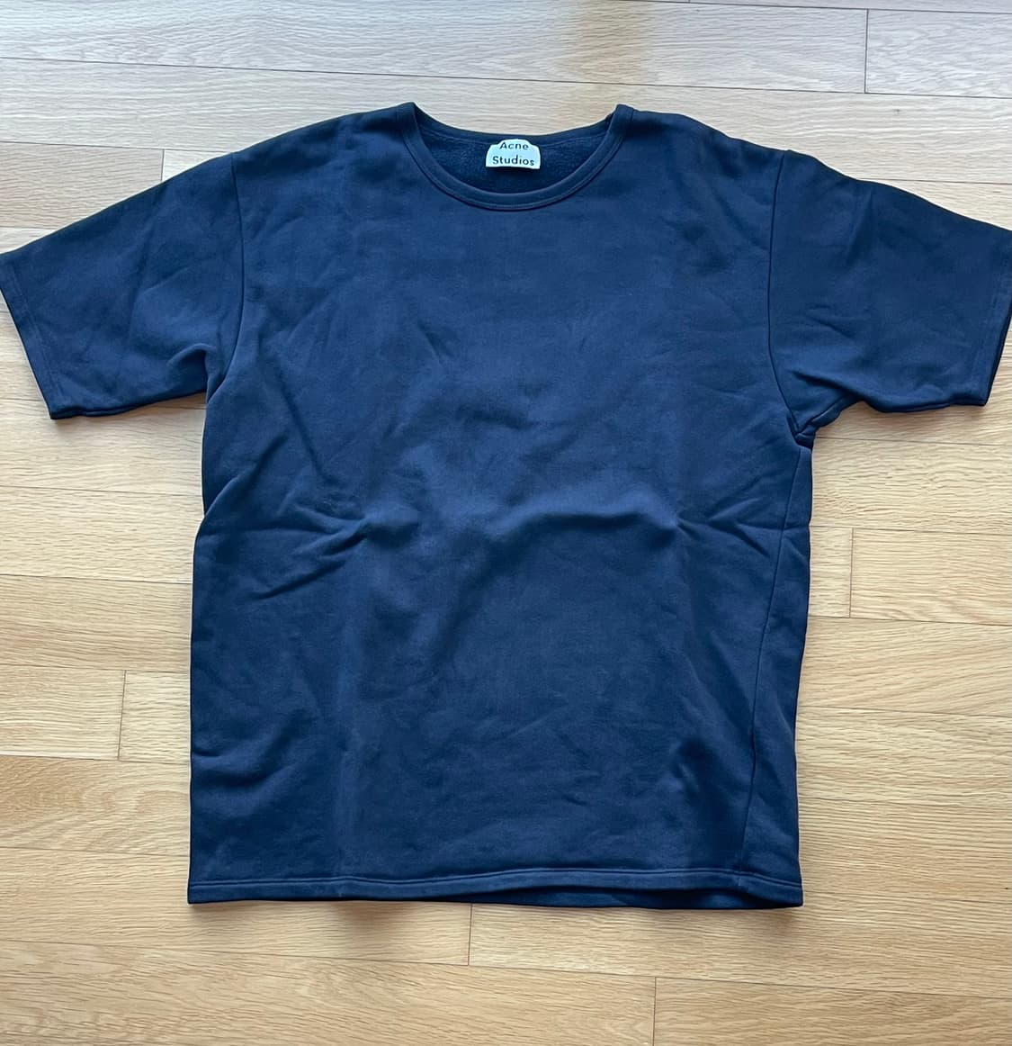아크네 다크 네이비 나이아가라 반팔 티셔츠 상품이미지2