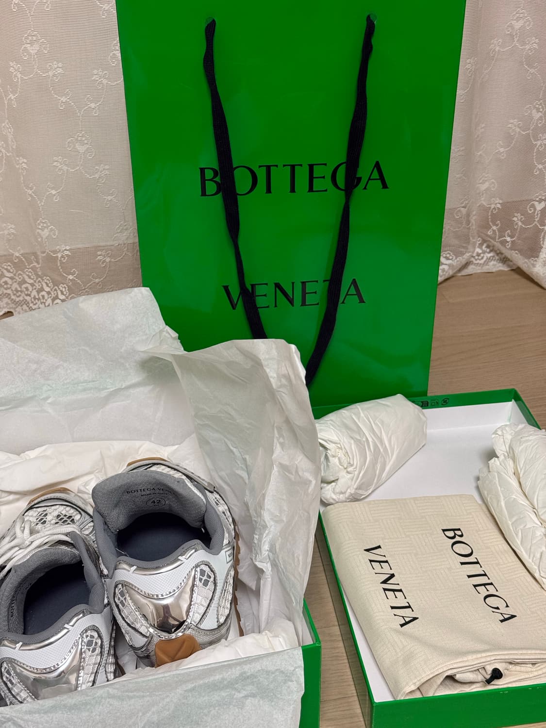 보테가베네타 오르빗 실버 42 상품이미지9