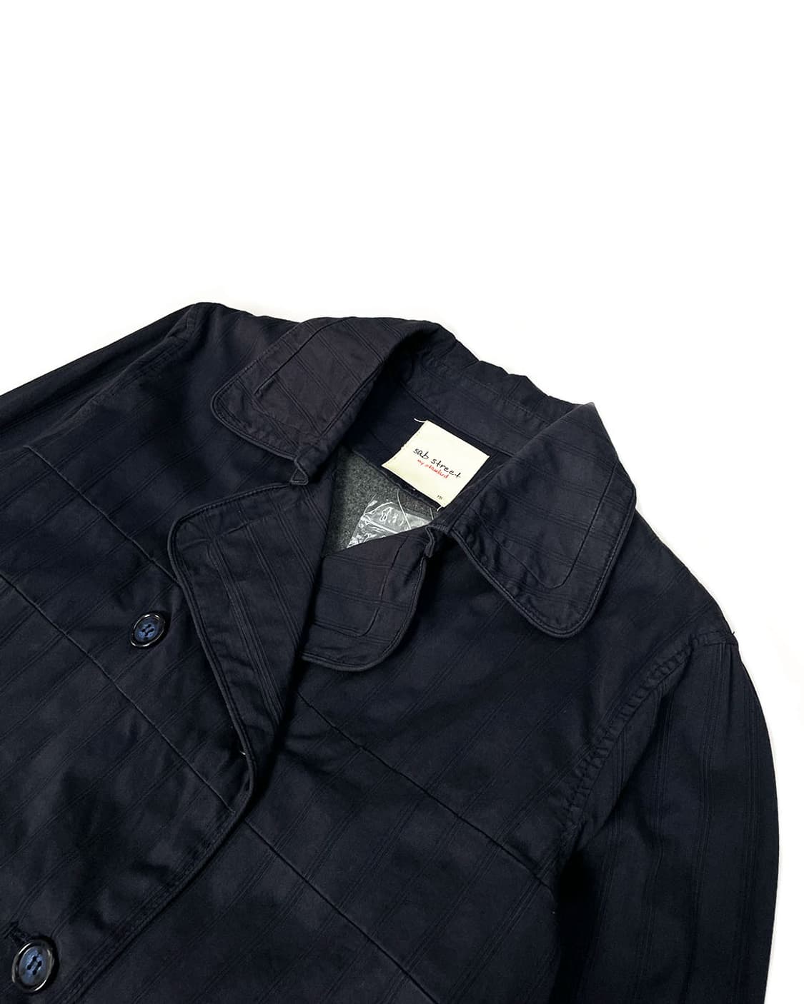 vintage 더블버튼 코튼 자켓 상품이미지3
