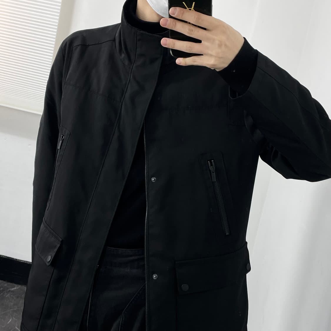 M(L) 휴고보스 하이넥 테크니컬 쉘 파카 상품이미지2