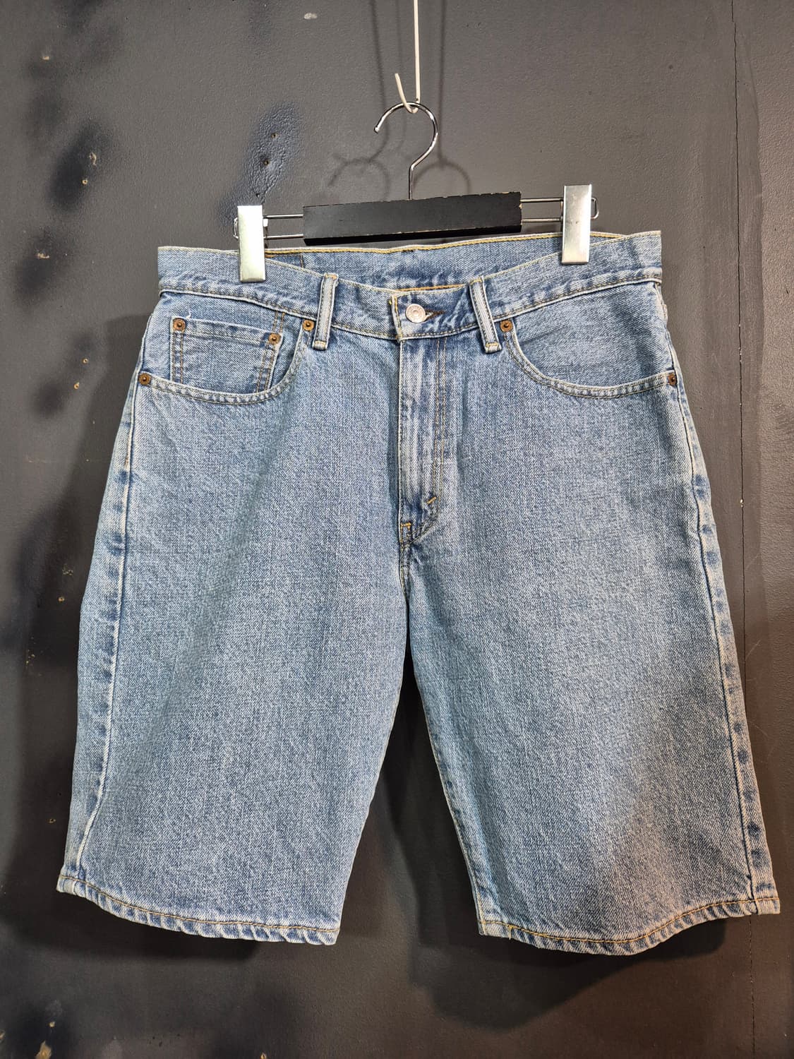 리바이스 505 데님 반바지 W32 L 상품이미지1