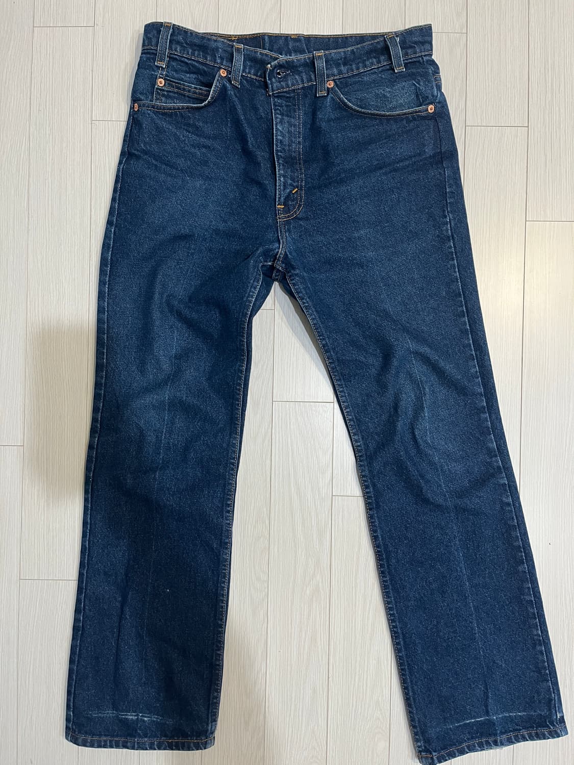 빈티지 리바이스517 오렌지탭 34x30 made in USA 상품이미지1