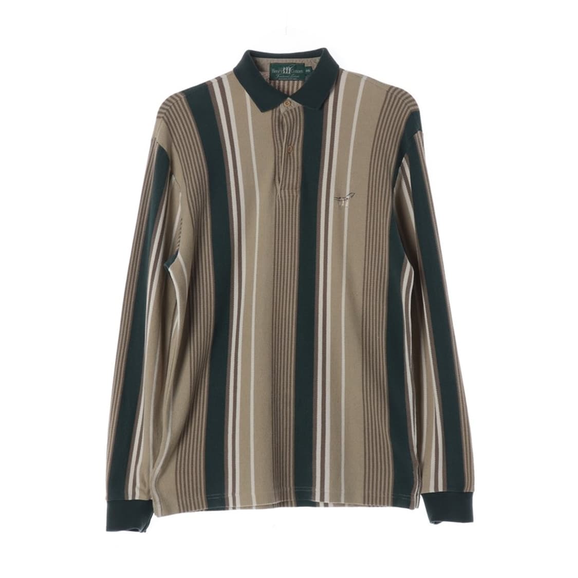 헨리코튼 스트라이프 롱슬리브 카라티 M 상품이미지1