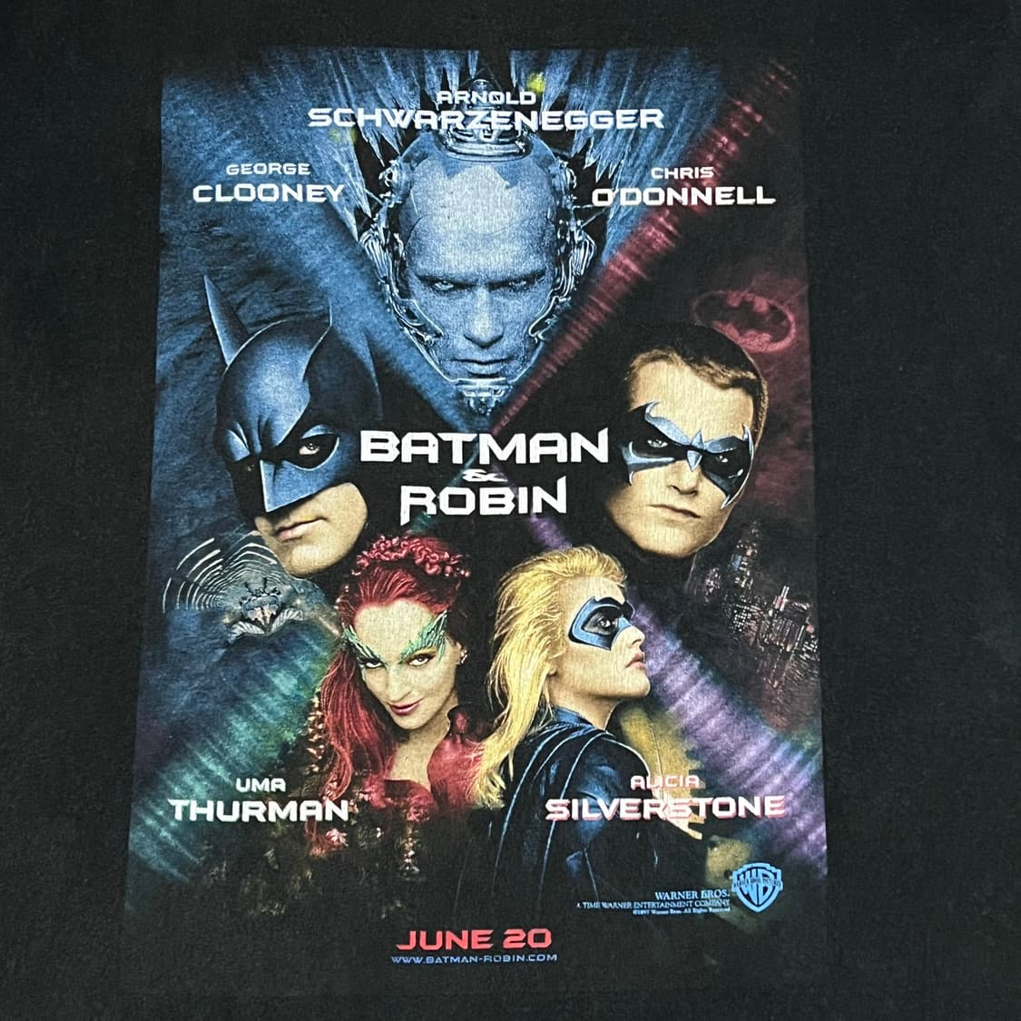  90s batman & robin 무비 반팔티 y15953 상품이미지4