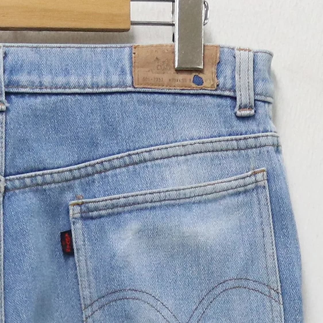 70'S LEVI'S 601 BLACK TAB 데님팬츠 58415 상품이미지8