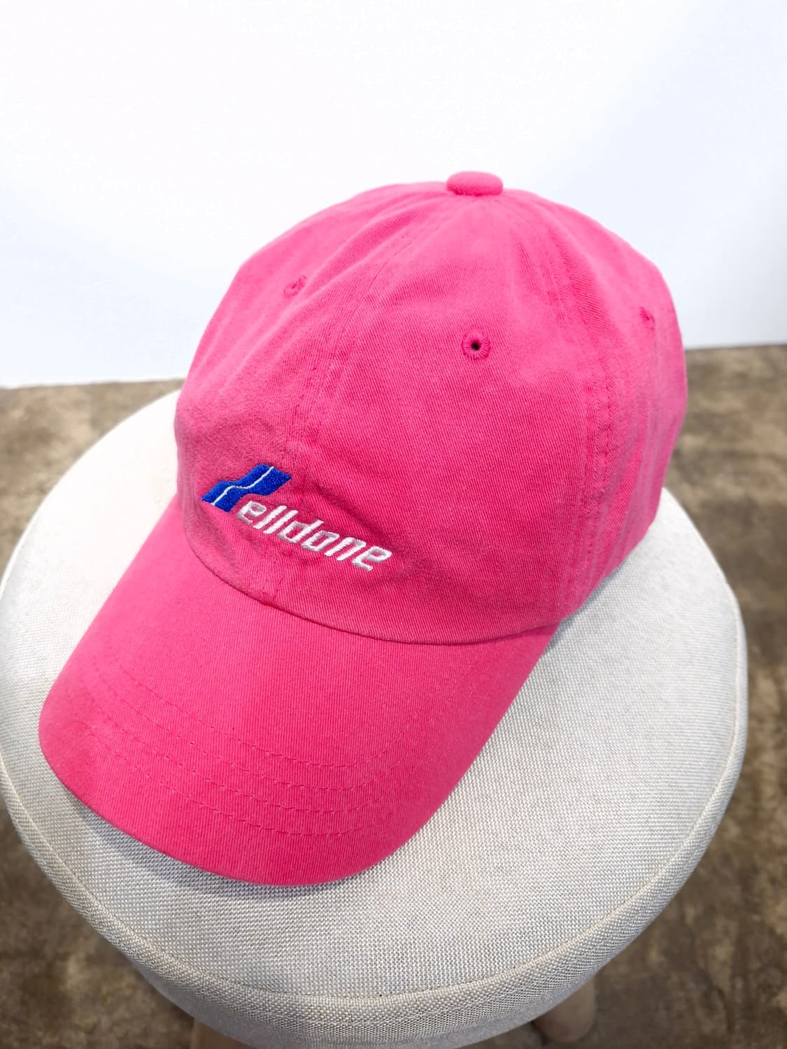 WE11DONE 웰던 자수 로고 볼캡 상품이미지2