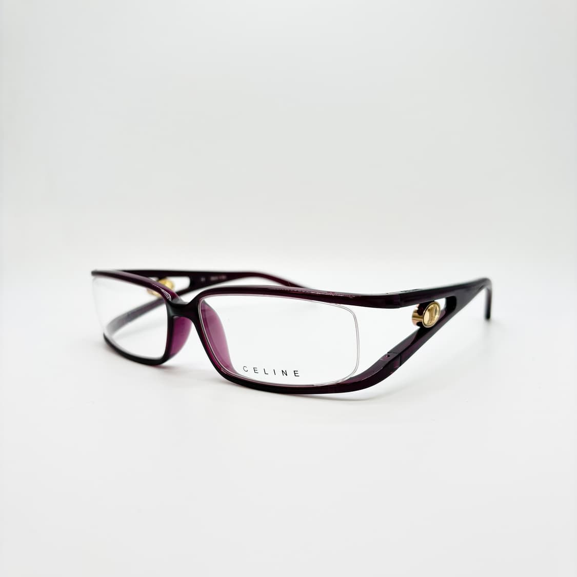 CELINE 셀린느 퍼플 스퀘어 뿔테  상품이미지1