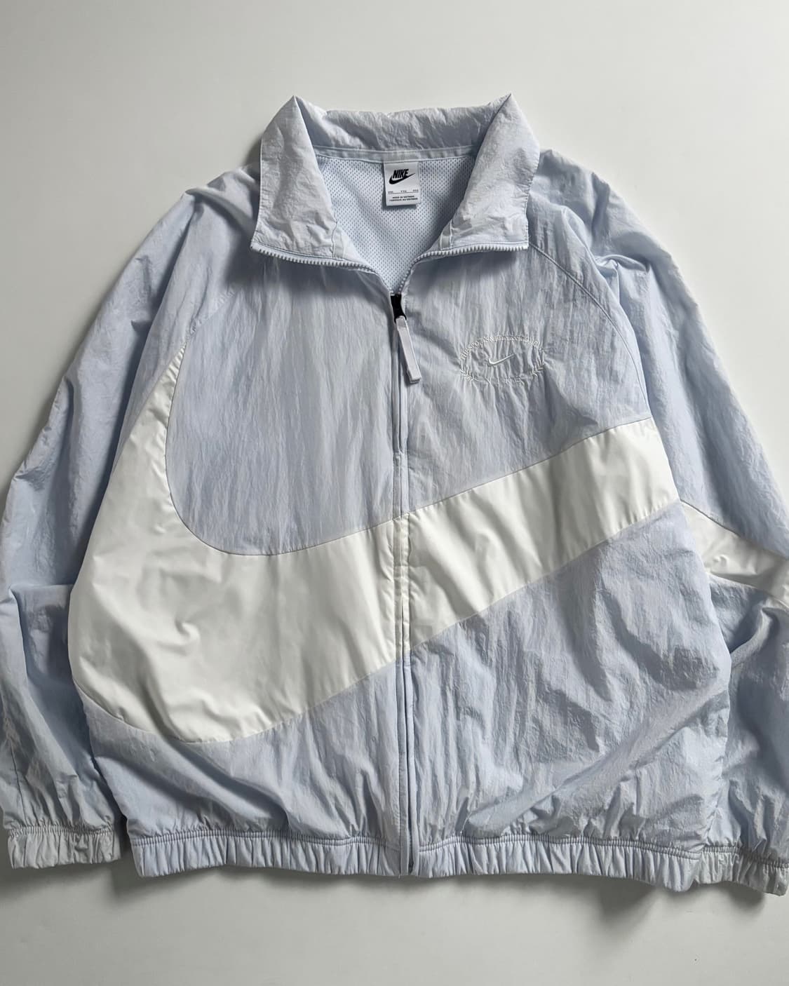 Nike 나이키 빅스우시 베이비블루 우븐 바람막이 자켓 상품이미지1