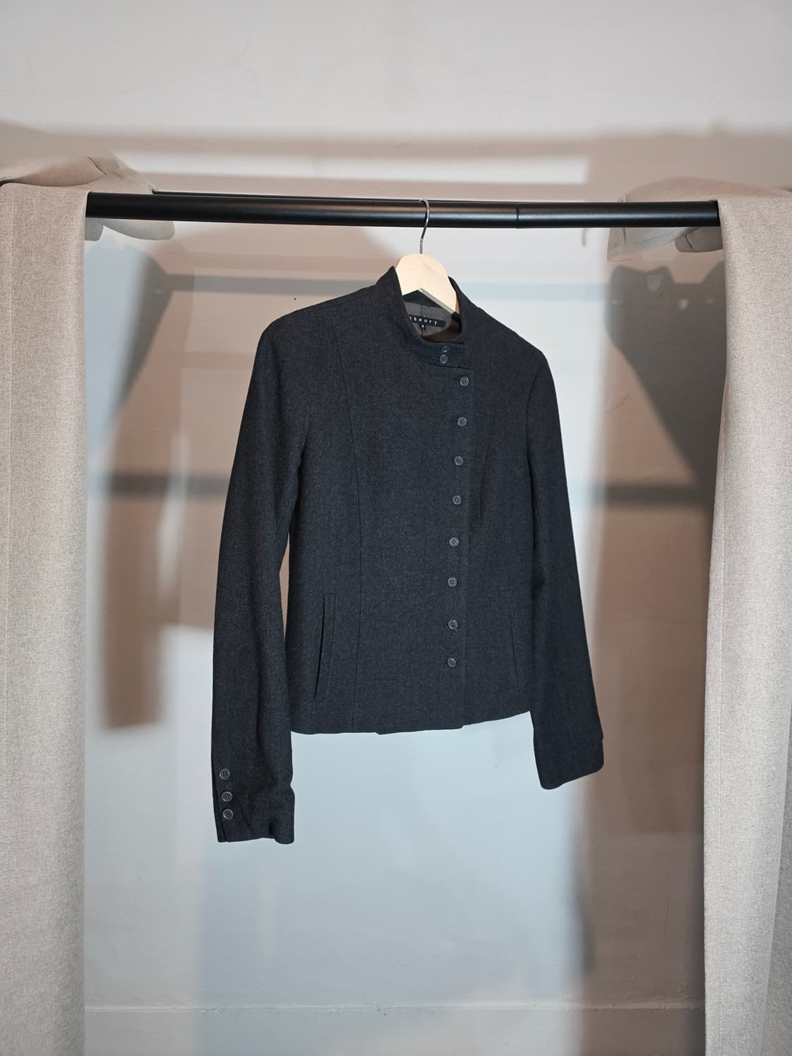 Theory Off-Center Buttons jacket 상품이미지1