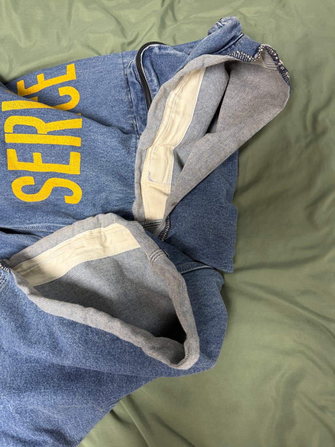 [4] 캐피탈 브로큰 리페어맨 데님 팬츠 상품이미지3